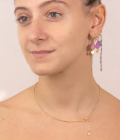 collana cubi bicolor