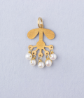 pendente leone mini perle
